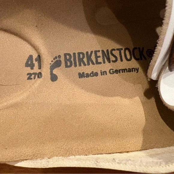 Birkenstock Arizona White Leather Birkoflor 41 - Picture 14 of 16